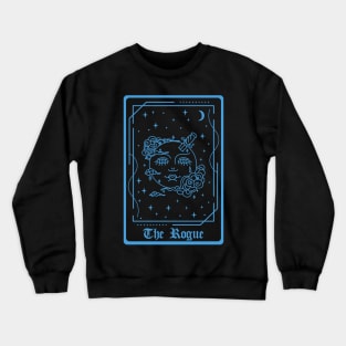 D&D Rogue Class Tarot Card Crewneck Sweatshirt